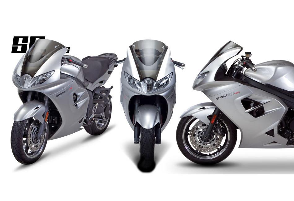 Zero Gravity Racing Windshields for the Triumph Sprint GT / With Black Vinyl Mask (2011-2013) Zero Gravity Racing Windshields for the Triumph Sprint GT / With Black Vinyl Mask (2011-2013)